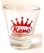 Club Keno Missouri Lottery 2.25&quot; Collectible Shot Glass - £7.40 GBP