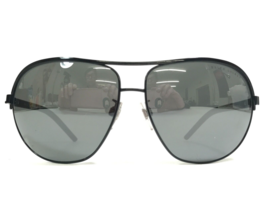 Ralph Lauren Sunglasses RL7016 9003/6G Black Aviators with Gray Mirrored Lenses - $55.88