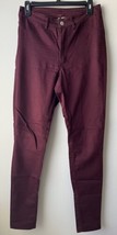 Divided by H&amp;M Women&#39;s BurgundySuper Skinny Stretch High Waist Jeans Siz... - $11.87