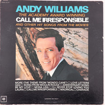 Andy Williams – Call Me Irresponsible - 1964 Mono - 12&quot; Vinyl LP CL 2171 Canada - £23.85 GBP