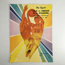 February 20 1959 NCAA Basketball UCLA vs Oregon The Tipoff Official Program - $47.45