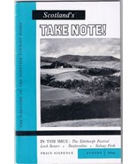 Scotland Take Note Magazine Tourist Board August 1966 34 Pages - £2.85 GBP