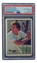 Graig Nettles Firmado New York Yankees 1975 Sspc #437 Carta PSA / DNA - £54.25 GBP