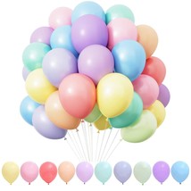 120Pcs Pastel Balloons Assorted Colors 12 Inches Multicolor Balloons For Kid&#39;S B - £14.08 GBP