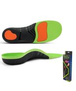 Insoles for Shoes Work Boots Plantar Fasciitis Relief High Arch Orthotic... - €43,35 EUR