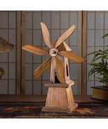interoknack Thai Handcrafted Wooden Windmill Desktop Sculpture, Traditio... - €462,28 EUR