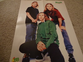 Hanson Brian Littrell teen magazine poster clipping Backstreet Boys tigh... - £3.14 GBP