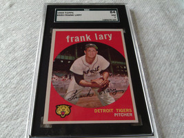 1959 Topps # 393 Frank Lary Sgc 84 Detroit Tigers Baseball !! - £43.24 GBP
