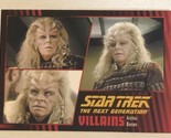 Star Trek The Next Generation Villains Trading Card #74 Arctus Baran - $1.97