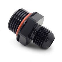 8AN to 6AN Fitting Reducer - ORB Straight Male Adapter (K-MOTOR) - $12.73