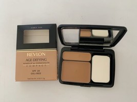 Revlon Age Defying Makeup &amp; Concealer Compact 08 Early Tan - £25.74 GBP