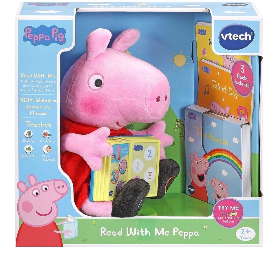Vtech Peppa Pig Storyteller -with Three Story Books, PEPPA PIG, - SALE - $31.30