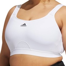 adidas Womens Tlrd Move Training High-Support Sports Bra, 1X, White - $31.82
