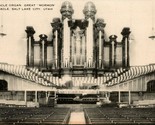 Artvue Postcard Great Mormon Tabernacle Organ Salt Lake City UT O12 - £8.69 GBP