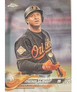 2018 Topps Chrome Jonathan Schoop Cleveland Guardians/Indians #98 JUST P... - $3.33 CAD