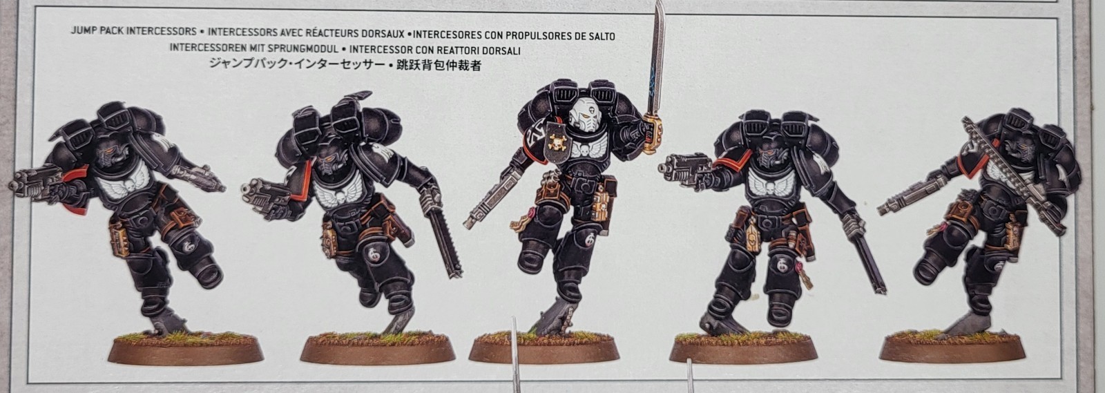 Jump Pack Intercessors Squad (5) Warhammer 40k Space Marines Assault Squad Fast Item image 2