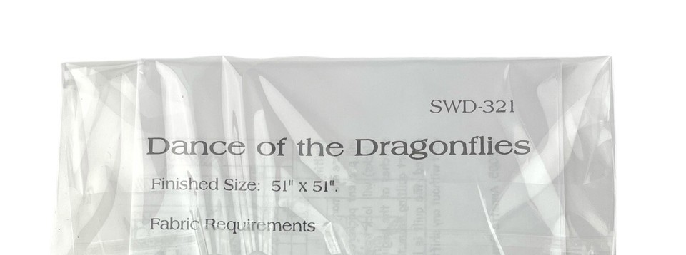 Southwind Design PATTERN Dance of the Dragonflies SWD-321 51" x 51" Item image 4