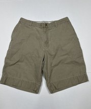 Columbia Olive Green Chino Casual Side Cargo Shorts Men Size 32 (Measure... - $10.35