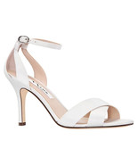 Nina Venus Crisscross Stiletto Evening Sandals $89  US Size 8 1/2 - Ivor... - $29.69