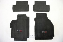 New OEM Nissan Sentra Black Carpeted Floor Mats 2007-2012 SE-R 4 pc Genuine - £63.16 GBP