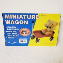 Harbor Freight Miniature Red Toy Wagon for Toys or Stuffed Animals 12.5&quot; x 7.5&quot; - $7.92