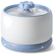 Ceramic Pet Water Fountain - Ultra Quiet, 3L Rechargeable Cat Dispenser - $247.45
