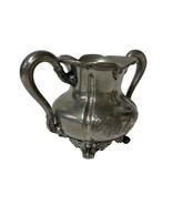 Forbes Silver Co USA Quadruple 220 Double Handled And Footed Pot Vintage - $425.00 MXN