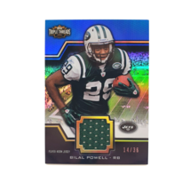 Bilal Powell Rookie TTUSR 37 2011 Topps Triple Threads Unity Relics 14 of 36 - £11.61 GBP