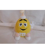 M Ms Yellow Peanut Soap Lotion Dispenser 7 Inches Tall - £15.73 GBP