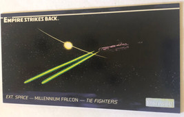 Empire Strikes Back Widevision Trading Card 1995 #133 Millennium Falcon Tie - £1.98 GBP