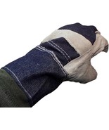 COMFITWEAR Leather Palm Economy Gloves DENIM CUFF Value Pack of 12 Great - $468.15 MXN