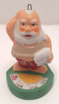 Santa Claus Tipping the Scales Ornament Matrix Industries - $9.12