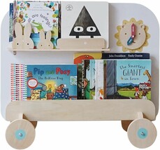 Ivanna Banana 2 in 1 Storage Bookshelf  &amp; Blackboard Multifunction Blackboard - £43.00 GBP