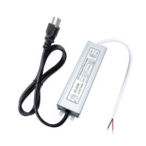 Led Power Supply, 60W Ip67 Waterproof Outdoor Driver,Ac 110-260V To Dc 1... - $42.99