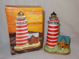 Cape Hope Lighthouse Harbor Lights Great American Figurine Votive Candle Holder - £20.17 GBP