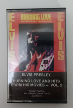 Elvis Presley Burning Love and Hits From His Movies Vol 2 1985 Cassette - £3.05 GBP