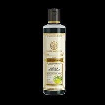 Khadi Natural Herbal Amla &amp; Bhringraj Hair Cleanser SLS &amp; Paraben Free 210 ml - £12.91 GBP