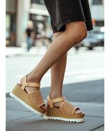 Women Sandals Universal Thread Women&#39;s Alba Platform Heels Sandals Size ... - €16,99 EUR