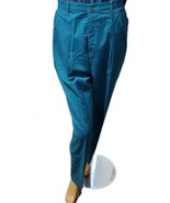 Vintagr Levi&#39;s Traveler Pants Womens Size 12 Teal  Pants Slacks W28xL28 - $23.18 CAD