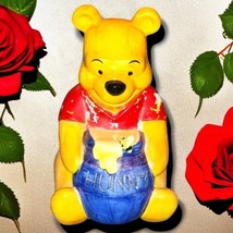 VINTAGE DISNEY WINNIE THE POOH LARGE CERAMIC COIN BANK - $20.00