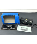 Olympus Infinity AF-1 35mm 2.8 Zuiko Lens Point Shoot Film Camera TESTED... - $94.99