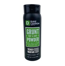 Duke Cannon Grunt Foot &amp; Boot Powder 6 oz Discontinued Menthol Eucalyptus Dry - £35.75 GBP