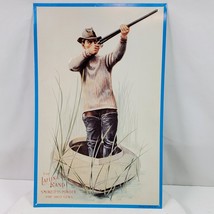 Vintage Laflin &amp; Rand Metal Sign 16x10 Inch Hunting - $533.90 MXN