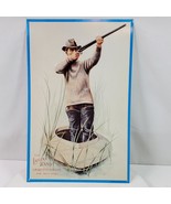 Vintage Laflin &amp; Rand Metal Sign 16x10 Inch Hunting - $533.90 MXN
