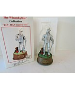 WIZARD OF OZ 1996 MUSICAL FIGURINE IF I ONLY HAD A HEART TIN MAN 7.5&quot;H LTD - £27.21 GBP