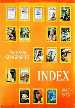 National Geographic Index 1947-1976 / Hardcover 450+ pages / 14000+ entries - £4.54 GBP