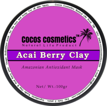 Acai berry / Acai Antioxidant mask / Brazilian Clay detox mask /  Brasil Acai - £14.07 GBP