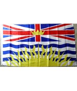 BRITISH COLUMBIA CANADA CANADIAN INTERNATIONAL COUNTRY POLYESTER FLAG 3 ... - £7.28 GBP