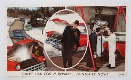 Vintage 1950&#39;s Prestone Antifreeze Advertising Postcard  Winterize now! - £7.85 GBP