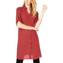 Alfani Womens Roll-Tab Tunic Shirt, Size Large - £24.85 GBP